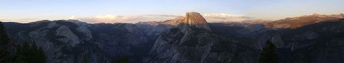 The HalfDome, Yosemite Nationalparc, USA